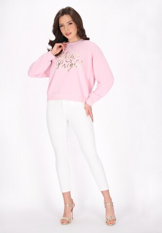Sweat-shirt 'Fashion Look' faina en rose