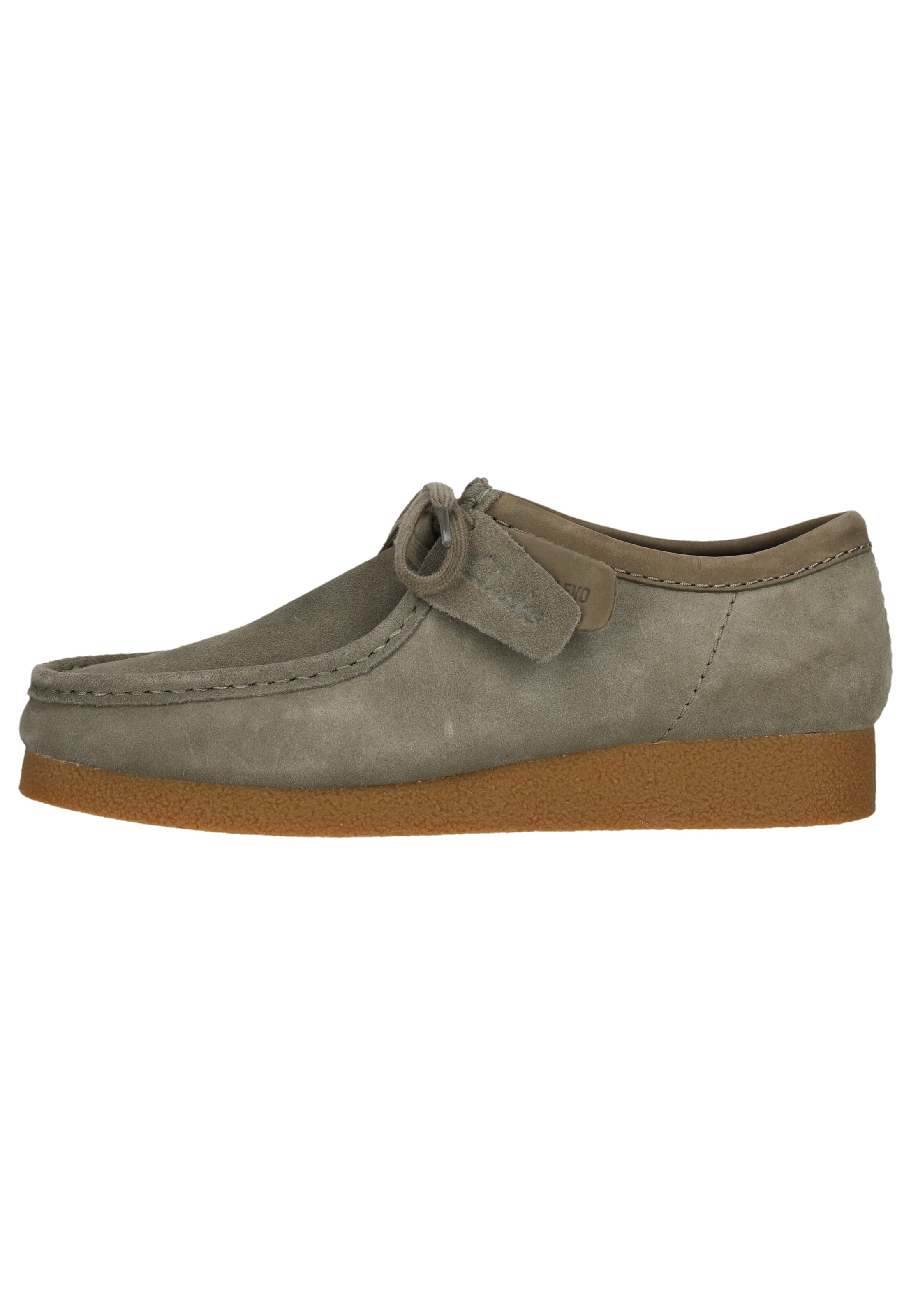 CLARKS Mocassins 'WallabeeEVO' in Groen