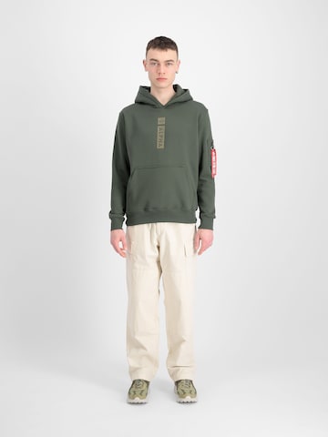 ALPHA INDUSTRIES Sweatshirt in Green