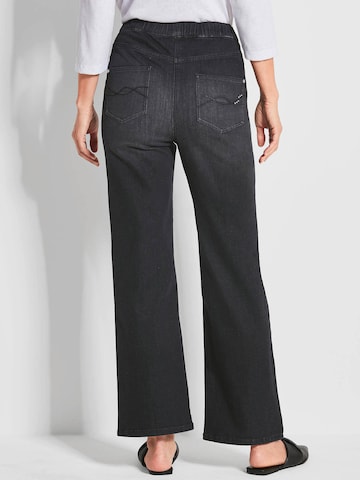 Goldner Wide leg Jeans 'VERA' in Zwart