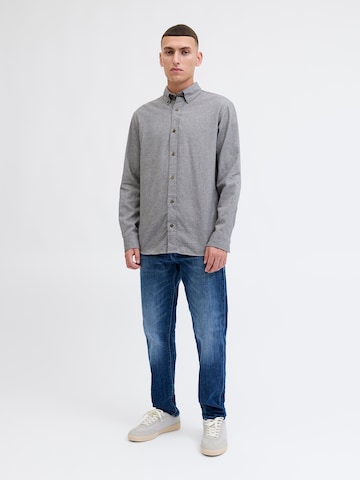 Coupe regular Chemise 'JPRBLUBARKLEY ' Jack & Jones Premium en gris