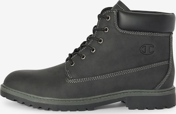 Champion Authentic Athletic Apparel Schnürstiefel in Schwarz: Vorderseite