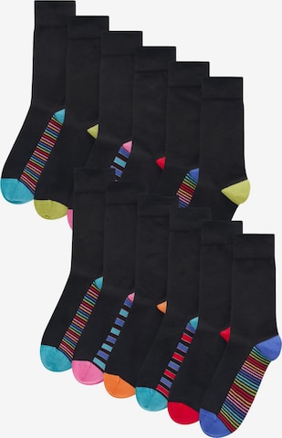 juoda Next Kojinės: priekis