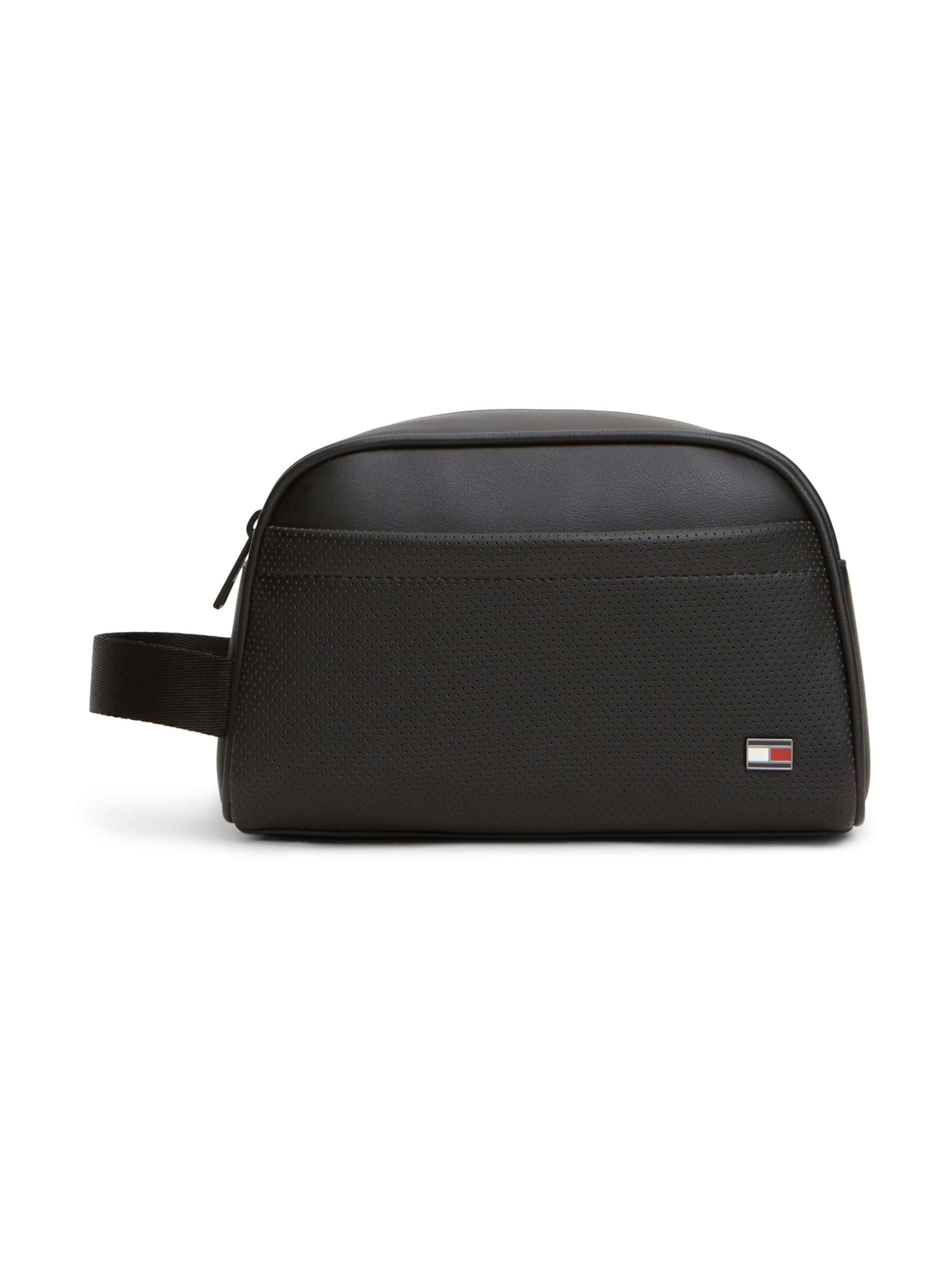 TOMMY HILFIGER Toilettaske 'FOUNDATION' i sort: forside