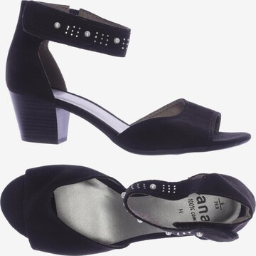 JANA Sandals & High-Heeled Sandals in 39 in Black: front