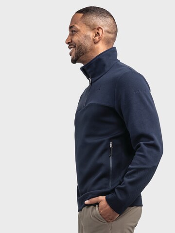 Schöffel Athletic fleece jacket 'Karif' in Blue