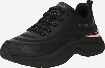 SKECHERS Baskets basses 'HAZEL' en or / noir, Vue avec produit