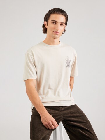 Only & Sons T-shirt 'ONSJEFF' i beige