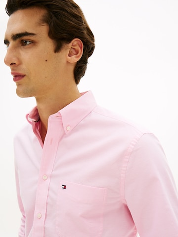 TOMMY HILFIGER Regular fit Button Up Shirt in Pink