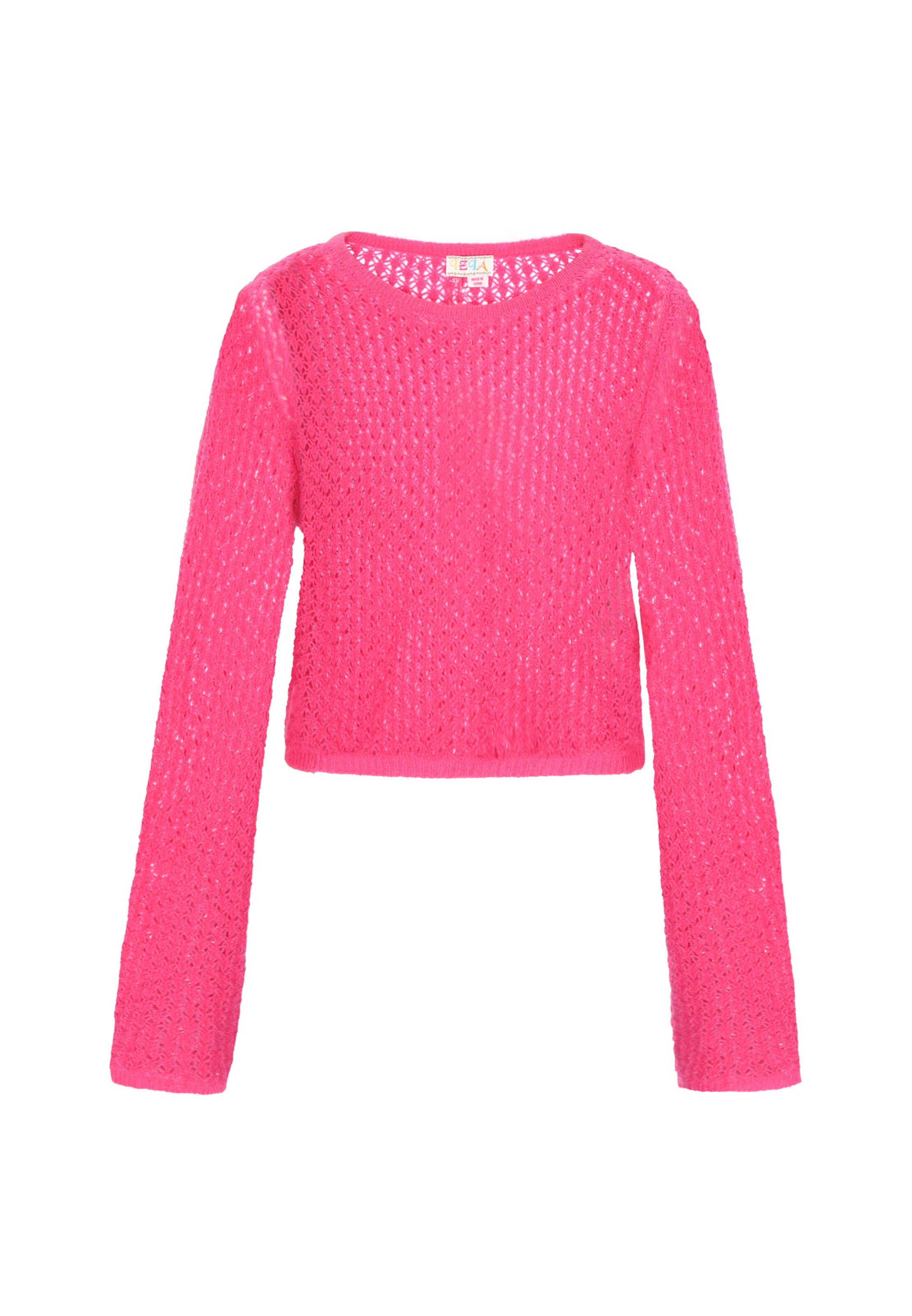 IZIA Sweater 'Festival' in Pink: front