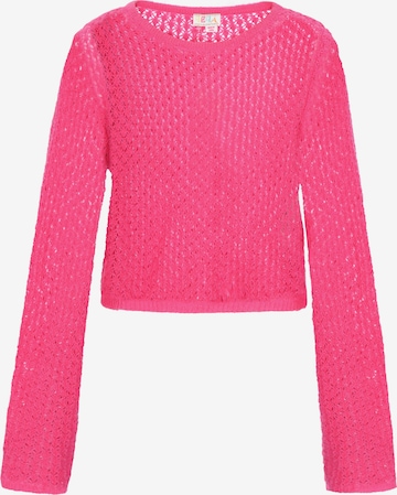 IZIA Sweater 'Festival' in Pink: front