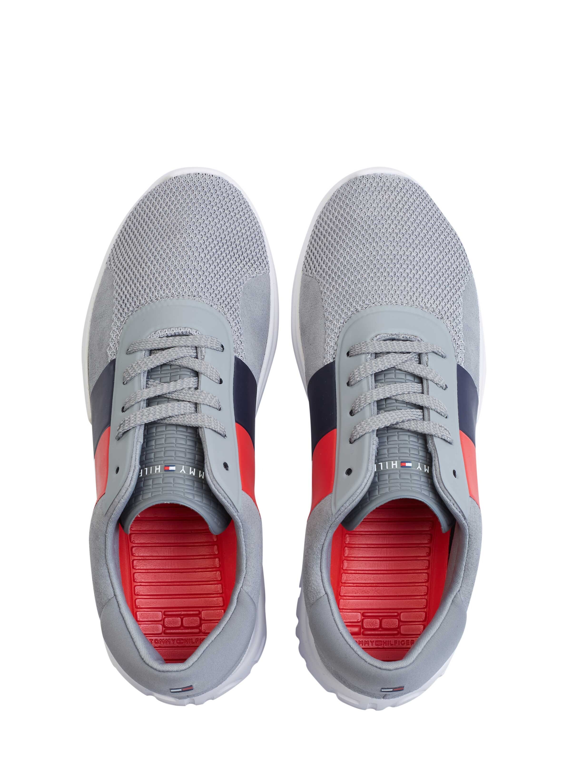 TOMMY HILFIGER Sneakers laag 'Tommy Hilfiger Schuhe' in Grijs