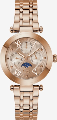 Orologio analogico 'TopChic' di Gc in oro: frontale