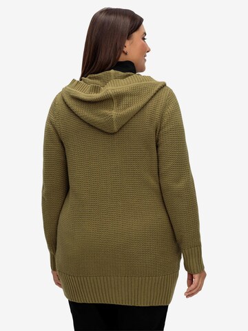 SHEEGO Strickjacke in Grün