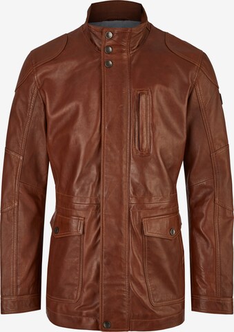 bugatti Between-Season Jacket in Brown: front