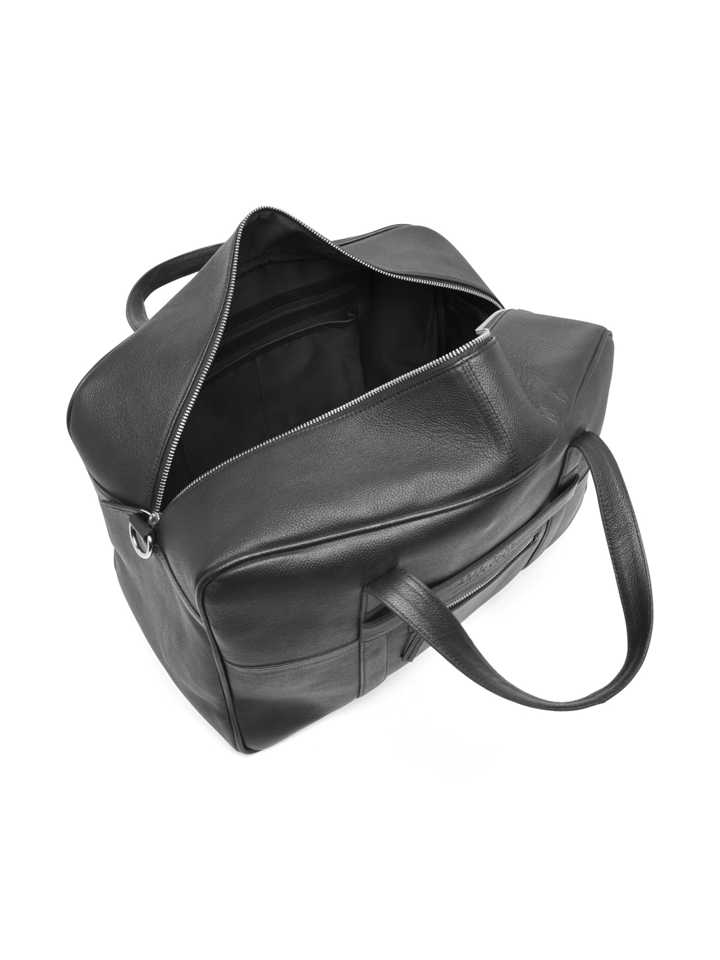 Bolongaro Trevor Weekendtas 'Berlin Holdallgrain' in Zwart