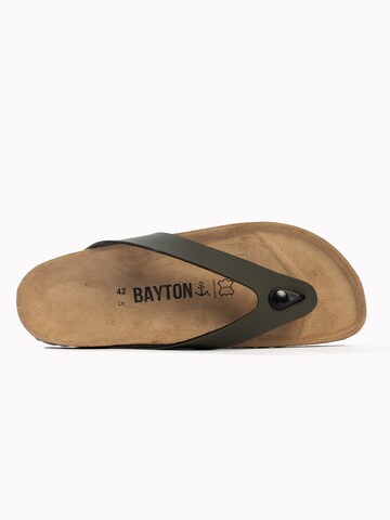 Flip-flops 'Lucca' de la Bayton pe verde