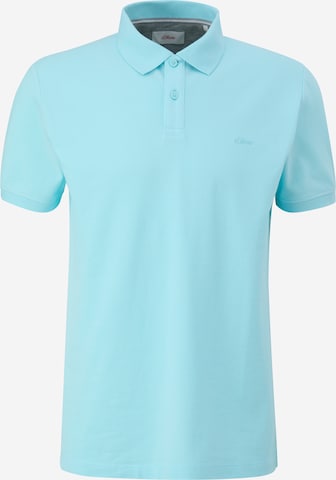 s.Oliver Shirt in Blauw: voorkant