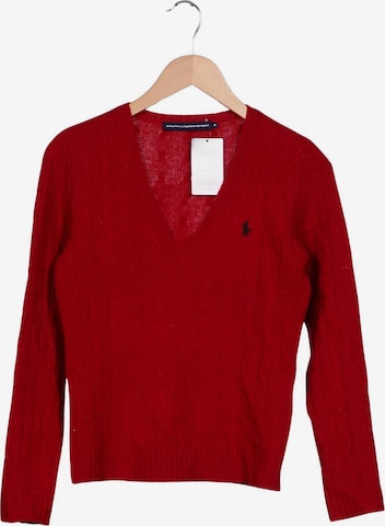 Polo Ralph Lauren Pullover M in Rot: Vorderseite