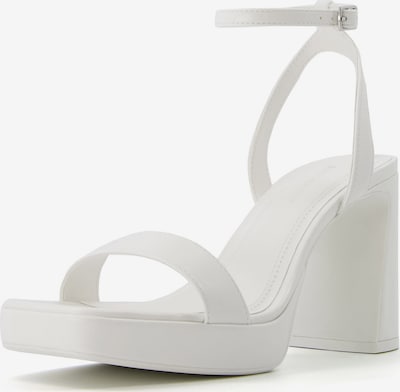 Bershka Sandaler med rem i hvid, Produktvisning