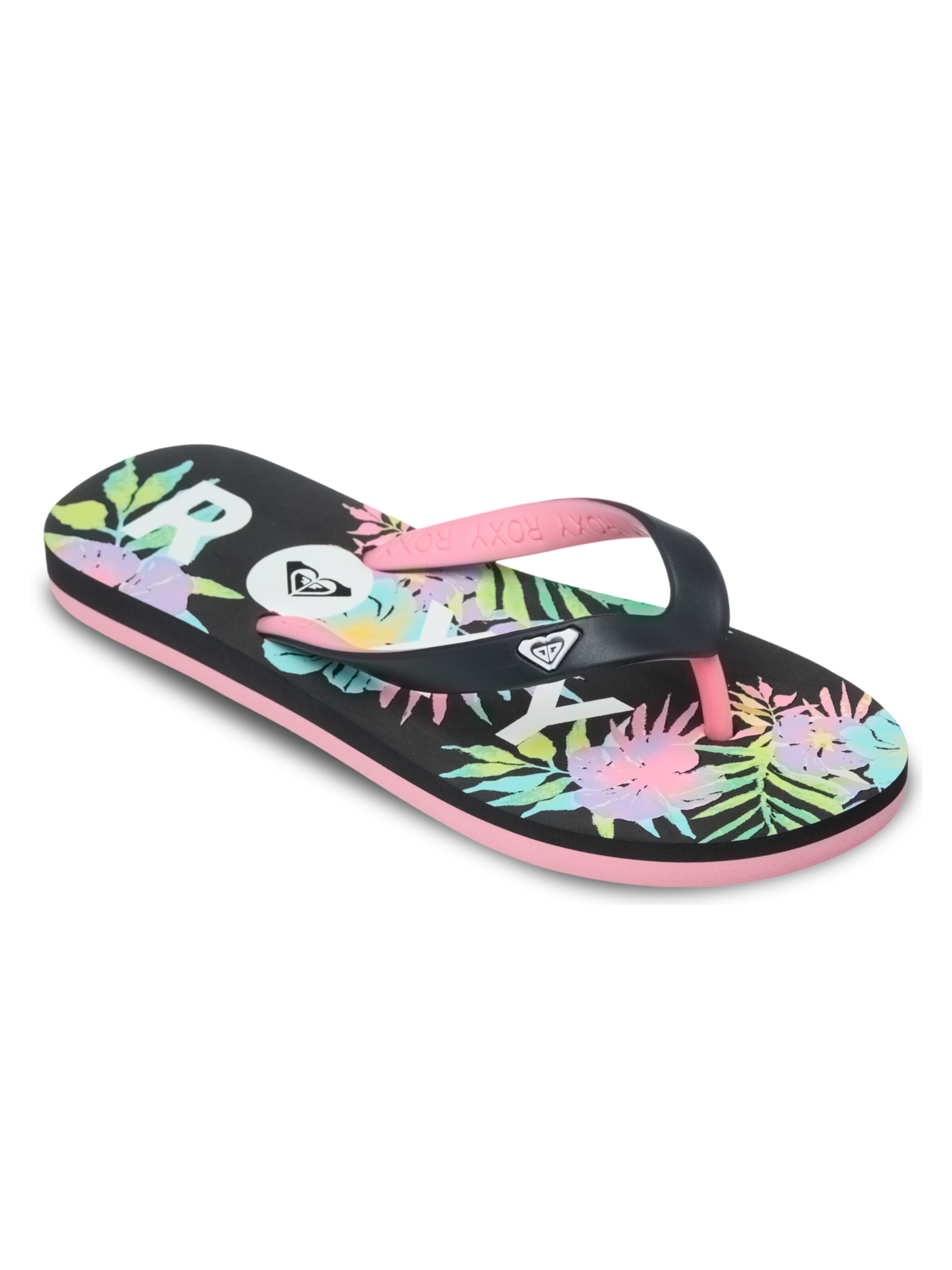 ROXY Sandals 'Tahiti' in Black: front