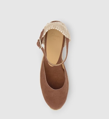 Castañer Espadrillid 'Carol', värv pruun