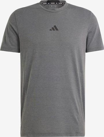 ADIDAS PERFORMANCE Funktionsskjorte 'Designed for Training' i grå: forside