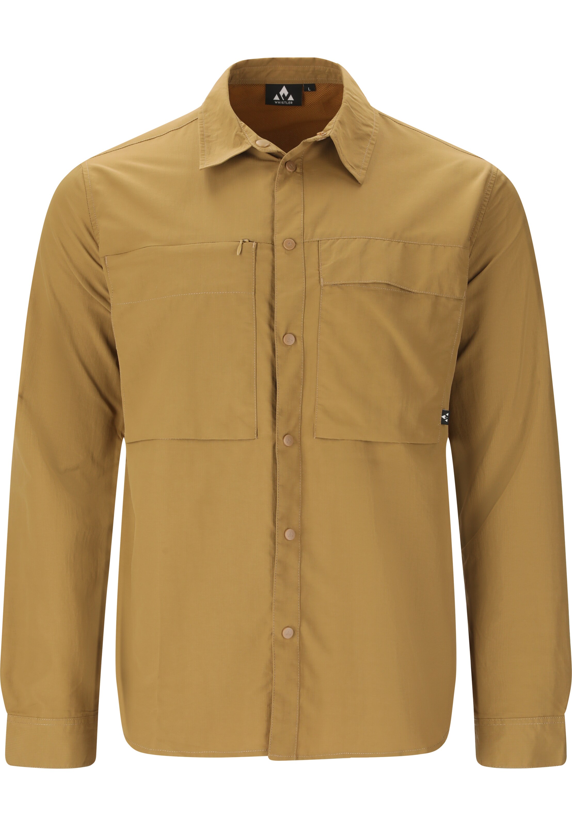 Whistler Funktionshemd 'Elm' in Gold: Vorderseite