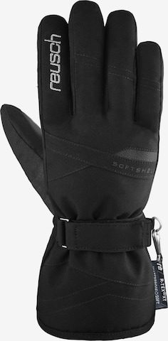 REUSCH Athletic Gloves in Black