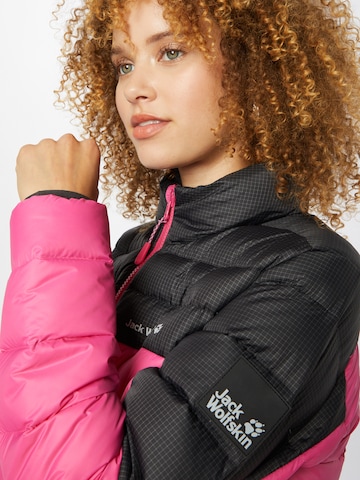 JACK WOLFSKIN Outdoor Jacket 'Tundra' in Pink