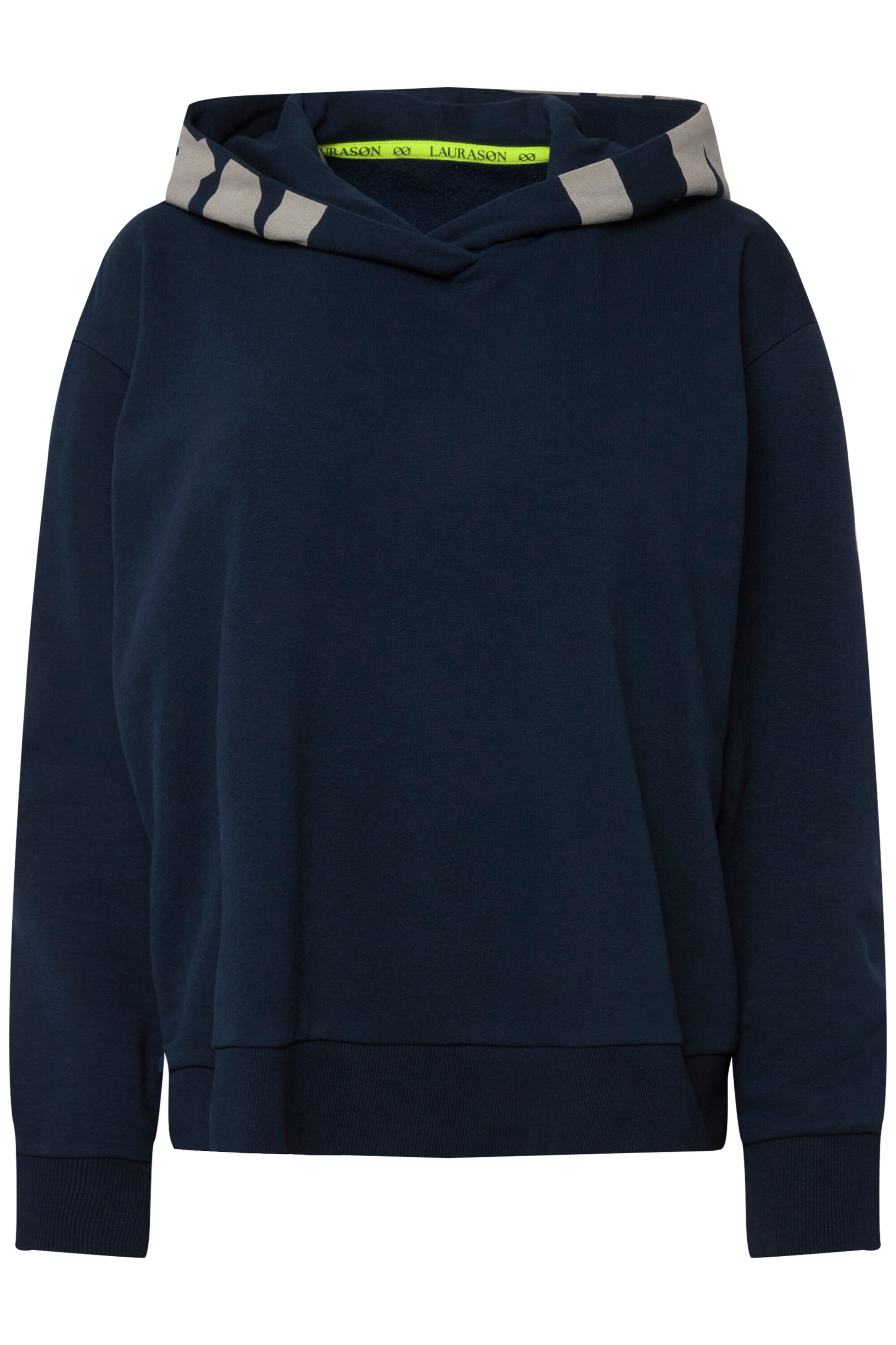 LAURASØN Sweatshirt in Blue: front