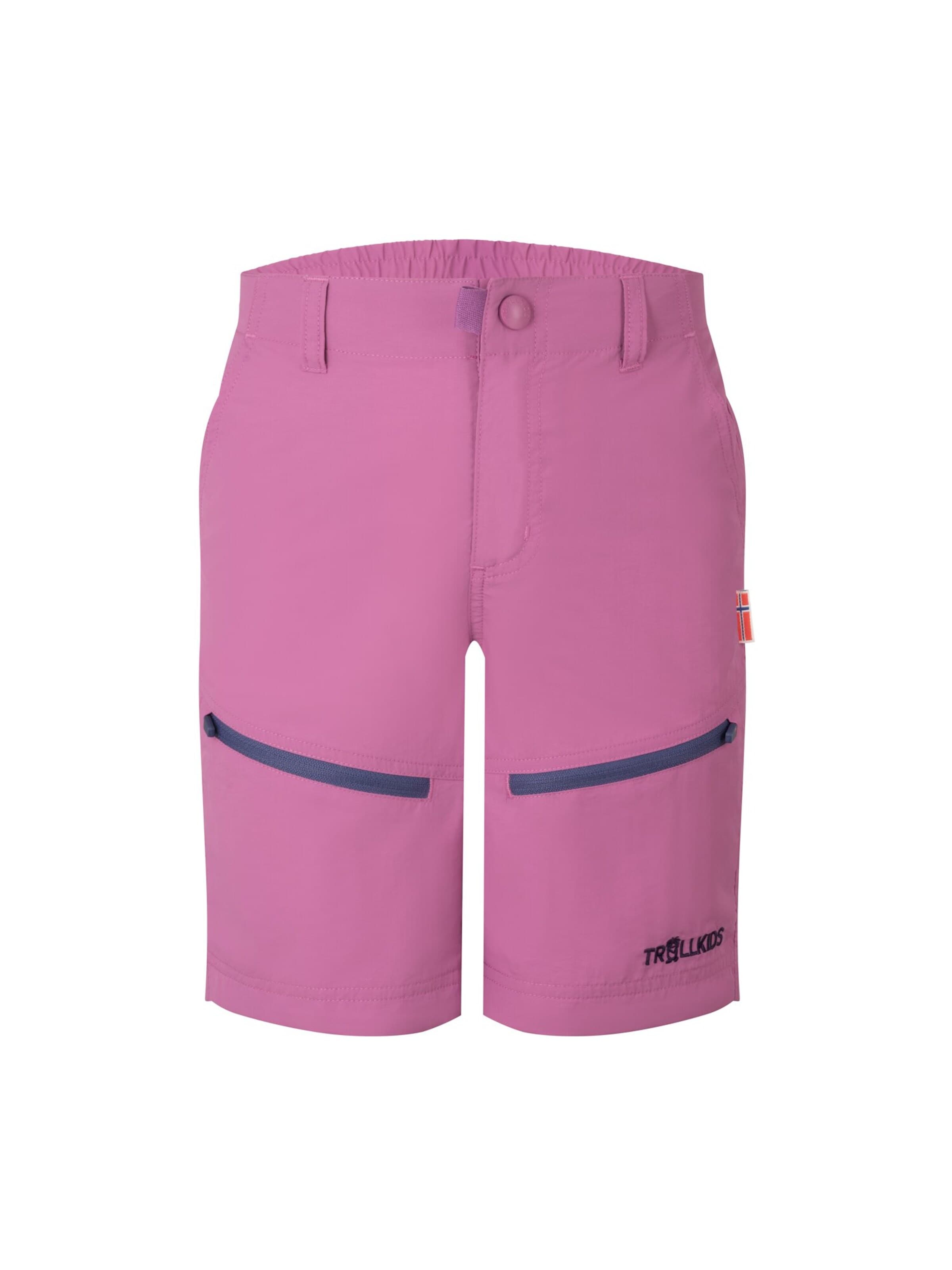TROLLKIDS Workout Pants in Pink: front