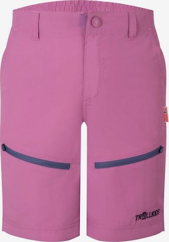 TROLLKIDS Workout Pants in Pink: front