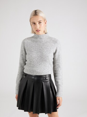 BOSS Black Пуловер 'Fesperanzan' в сиво: отпред