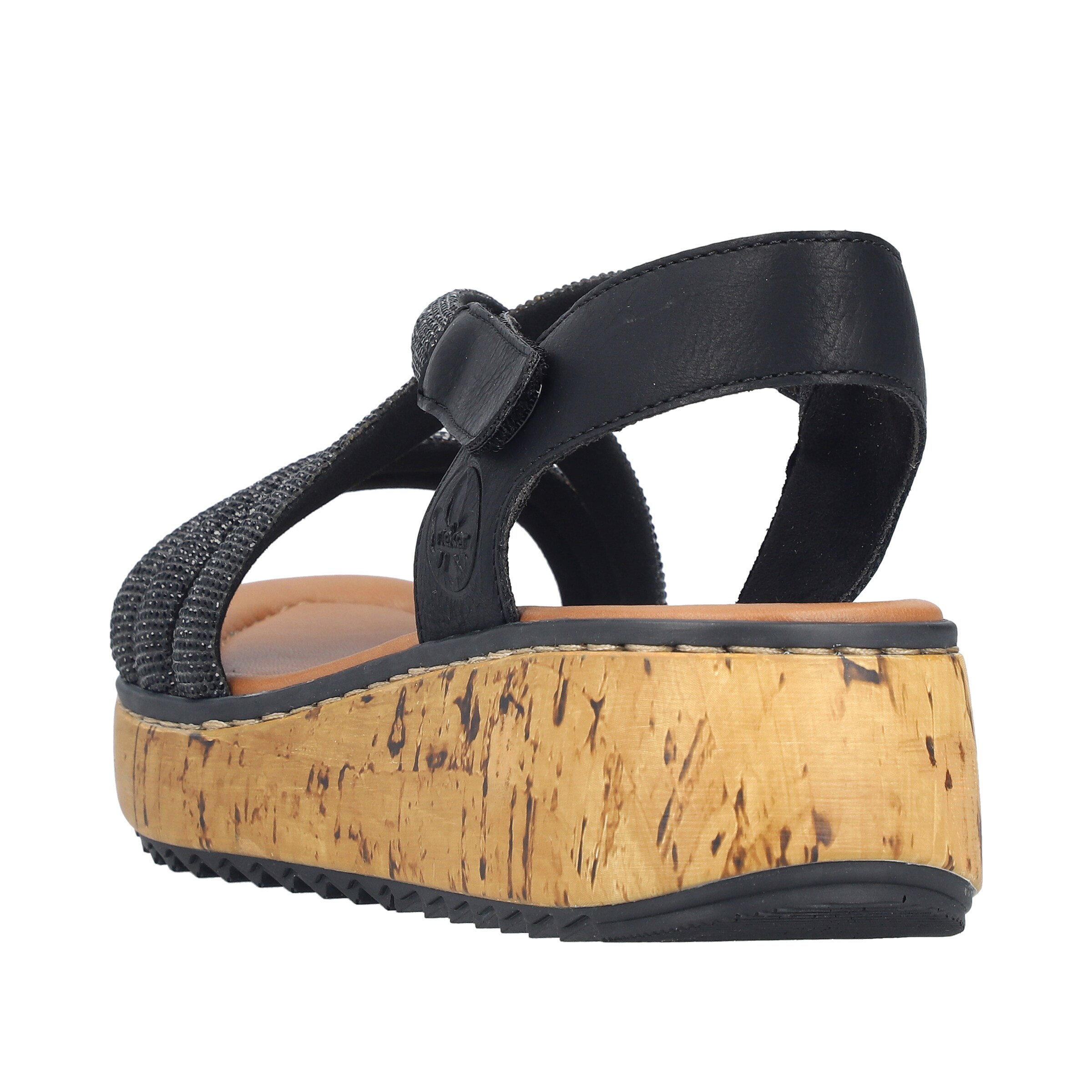 Sandales à lanières Rieker en beige