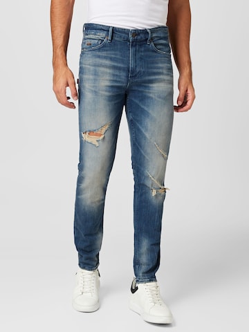 BOSS Orange Regular Jeans 'Delano' in Blue: front