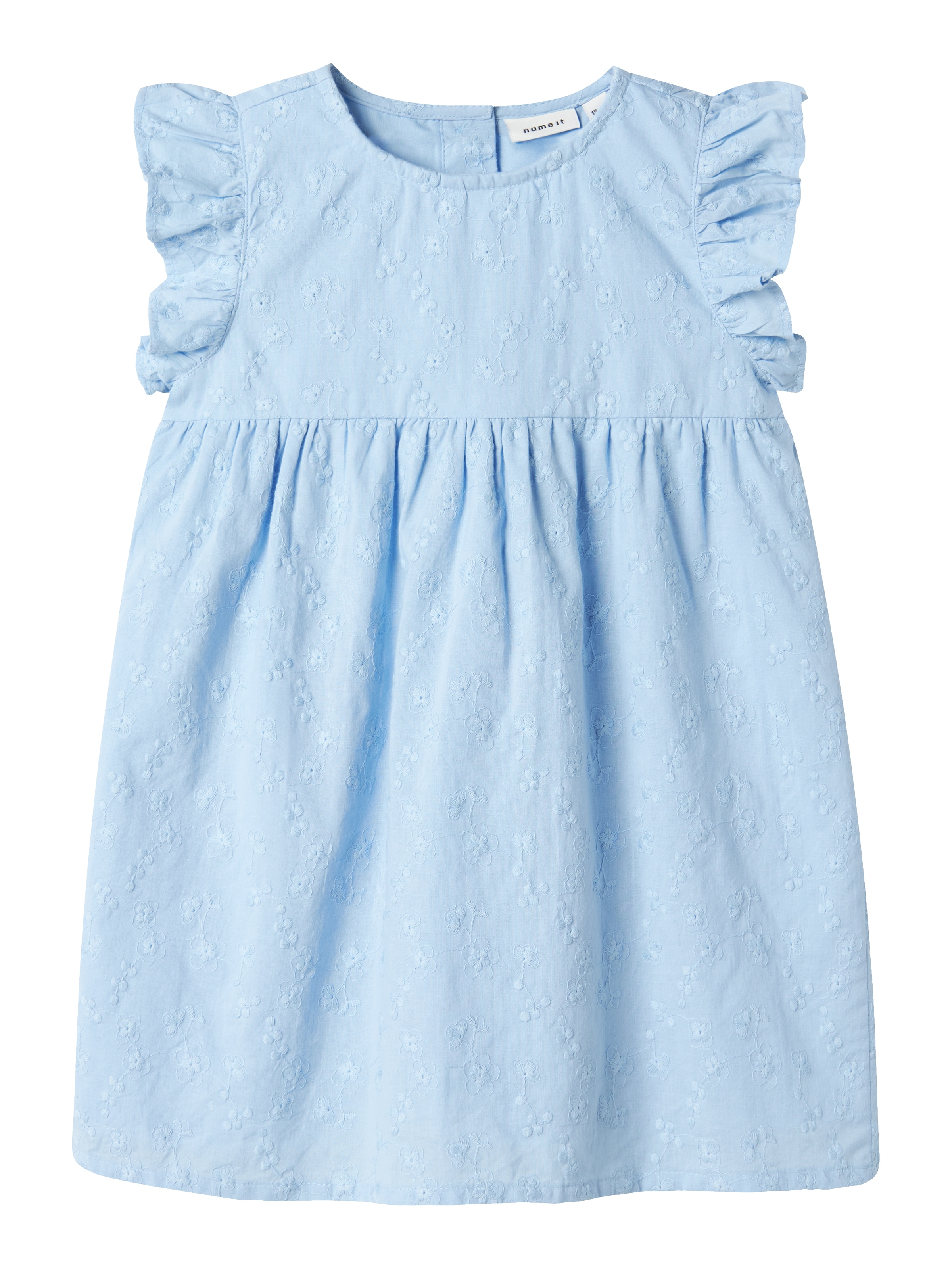 NAME IT - Vestido 'NMFDetine Spencer' en azul: frente