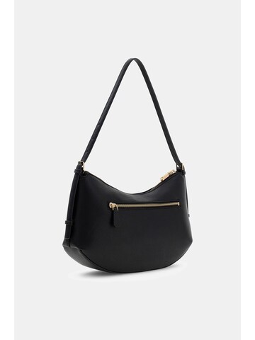 GUESS Schultertasche 'Melita' in Schwarz