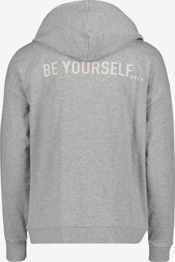 Cartoon Hoodie langarm in grau, Produktansicht
