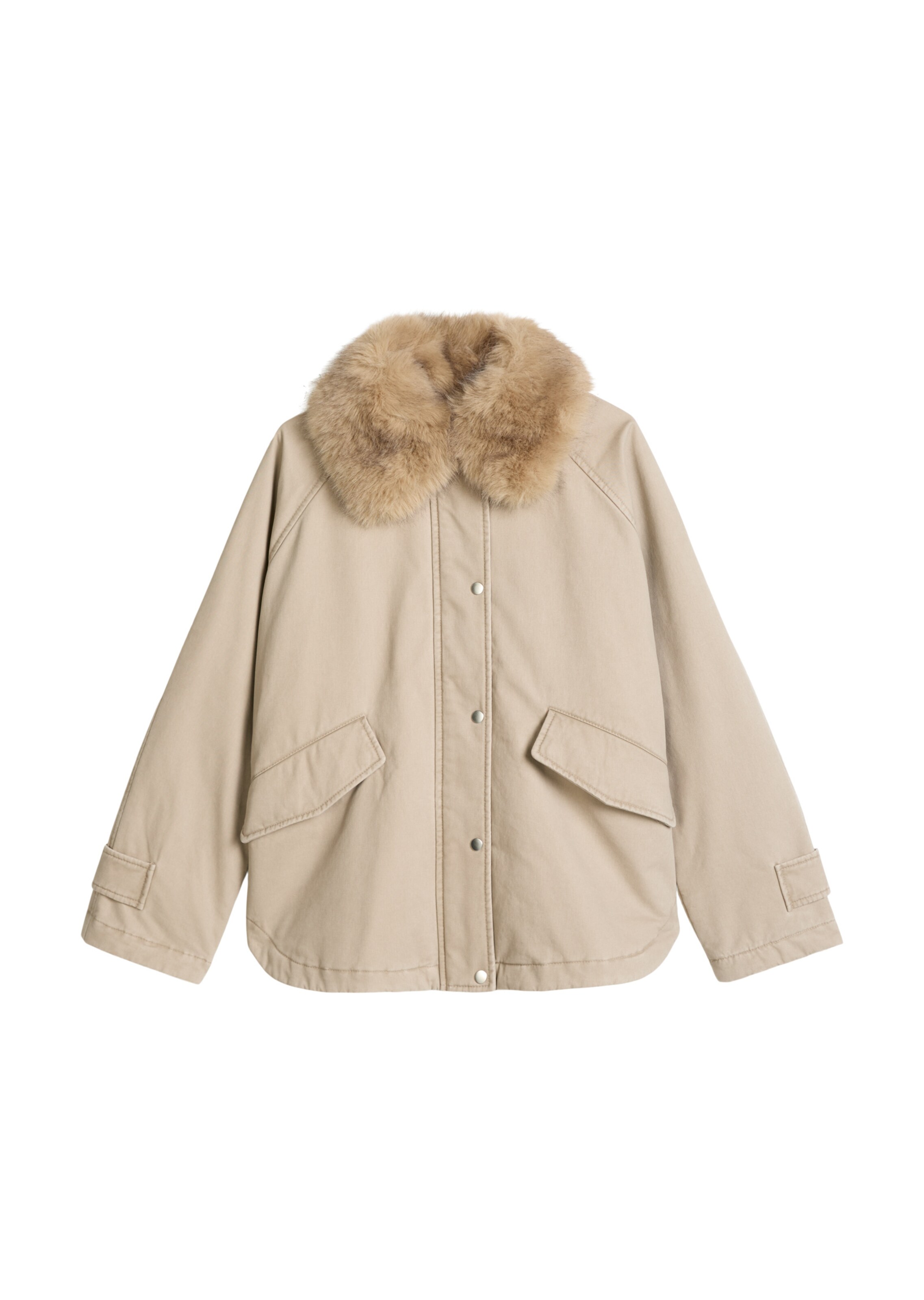 Marc O'Polo Between-seasons parka in Beige: front