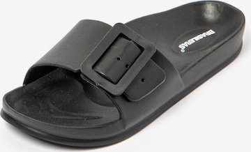 Brasileras - Zapatos abiertos 'Funflop' en negro: frente