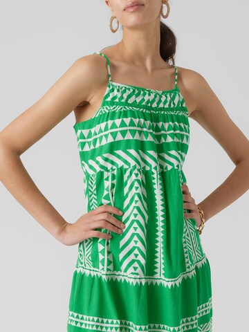 VERO MODA Letnia sukienka 'DICTHE' w kolorze zielony