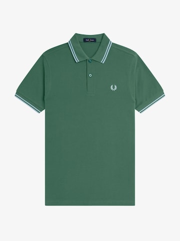 Fred Perry Koszulka w kolorze zielony: przód
