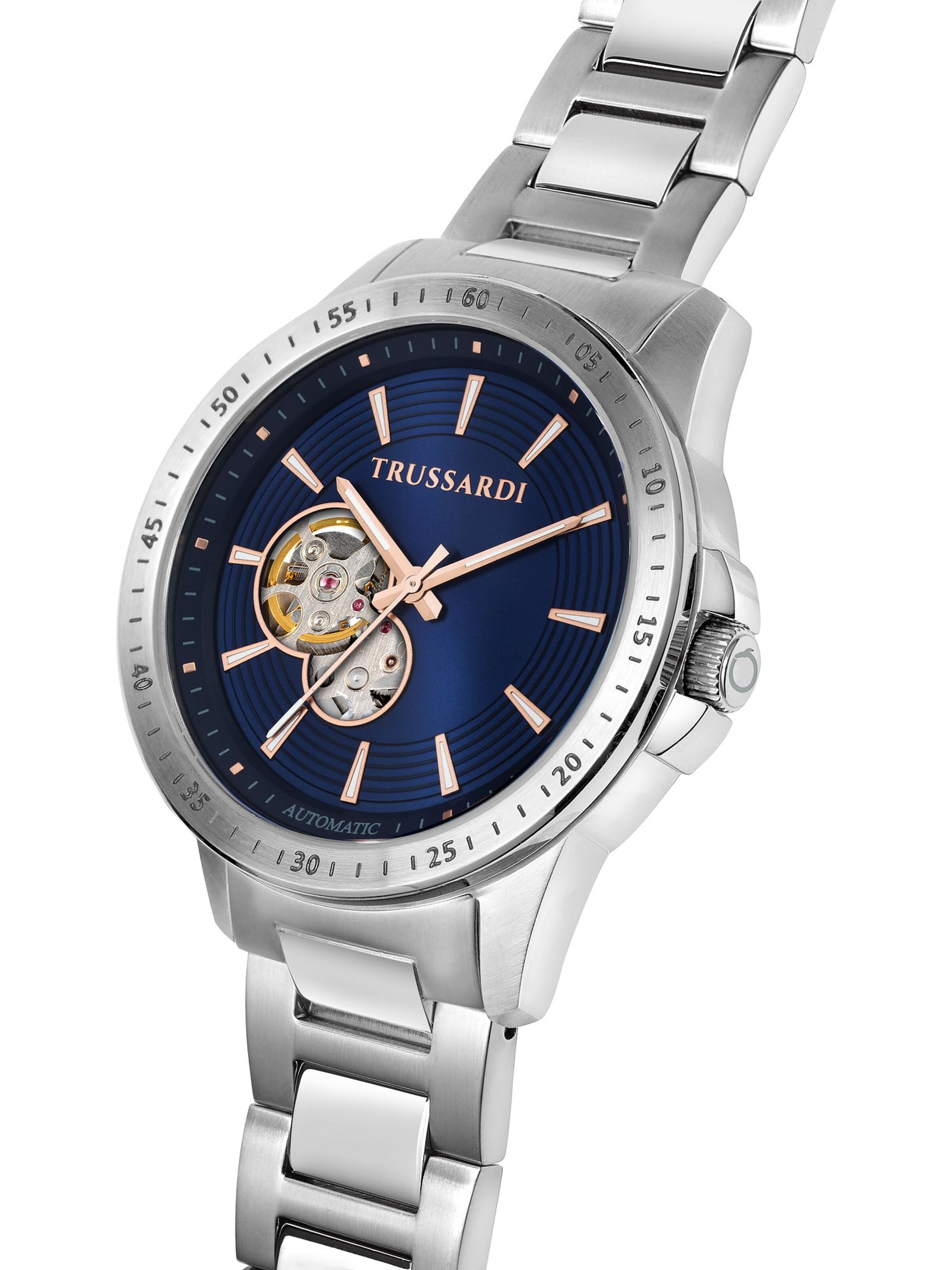Trussardi Analog Watch in Silver