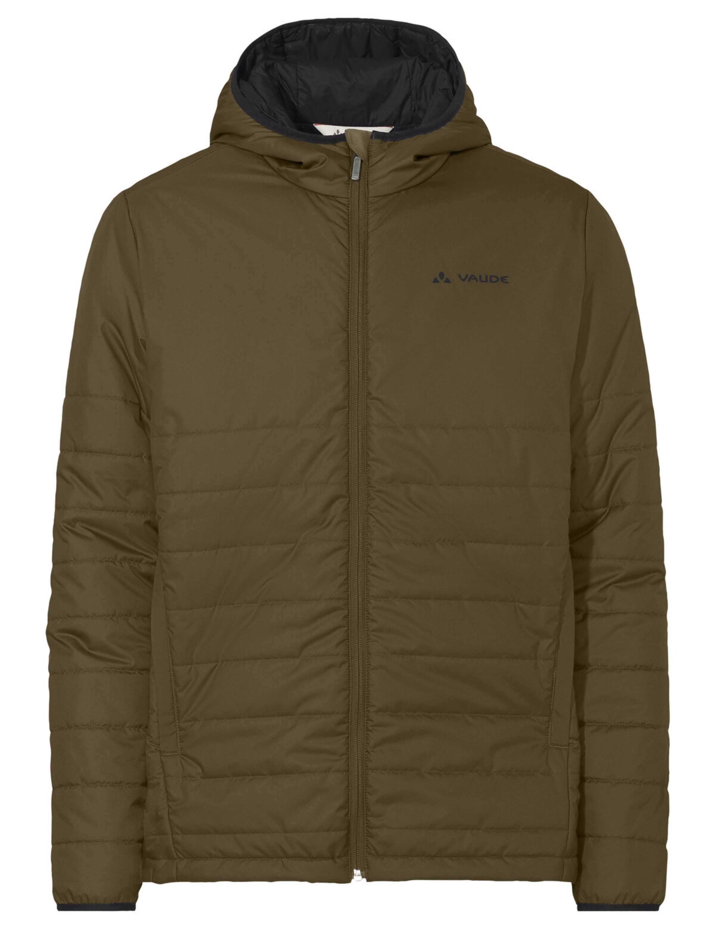 VAUDE Tesino Hooded Jacket in Braun: Vorderseite