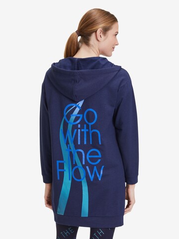 Betty Barclay Zip-Up Hoodie in Blue