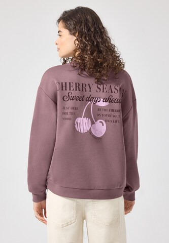 Street One Studio Sweatshirt in Pink