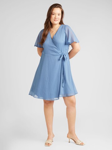 EVOKED Jurk 'RILLA BELLA' in Blauw: voorkant