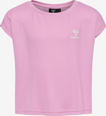 Hummel Functioneel shirt in Roze: voorkant