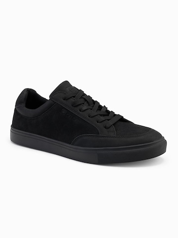 Ombre Platform trainers in Black